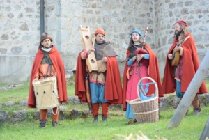 Les troubadours fête médiévale