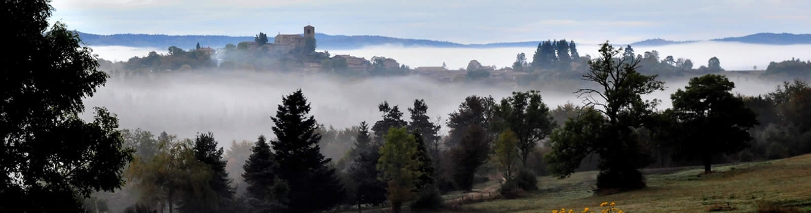 Commune Merle Leignec vue de St Hilaire