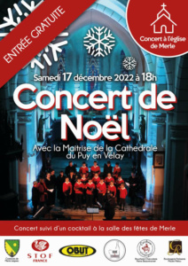 Concert Noel 17 12 2022 à Merle