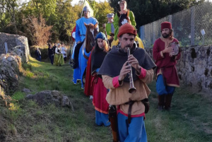 Déambulation fête médiévale Leignec 2019