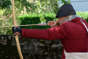Les archers fête médiévale Leignec 2019