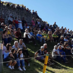 Public de la fête médiévale Leignec 2019