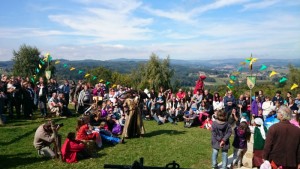 Vol des aigles fête médiévale